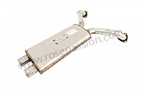 P21973 - Front muffler for Porsche 928 • 1987 • 928 s4 • Coupe • Automatic gearbox
