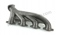 P21980 - Exhaust manifold for Porsche 928 • 1980 • 928 4.5 • Coupe • Manual gearbox, 5 speed