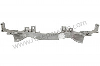 P22497 - Rear axle cross support for Porsche 928 • 1978 • 928 4.5 • Coupe • Automatic gearbox