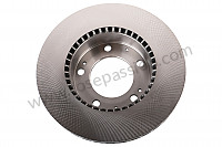 P22923 - Brake disc for Porsche 