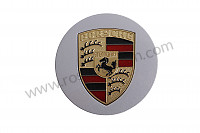P23122 - Hub cap for Porsche 944 • 1986 • 944 turbo m44.51 • Coupe • Manual gearbox, 5 speed