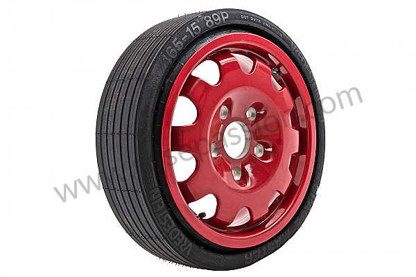 P23145 - Emergency wheel for Porsche 911 G • 1980 • 3.0sc • Coupe • Manual gearbox, 5 speed