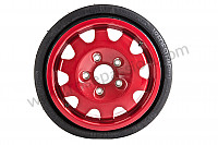 P23145 - Emergency wheel for Porsche 944 • 1986 • 944 turbo m44.51 • Coupe • Manual gearbox, 5 speed