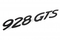 P27939 - Monogramme 928 GTS pour Porsche 