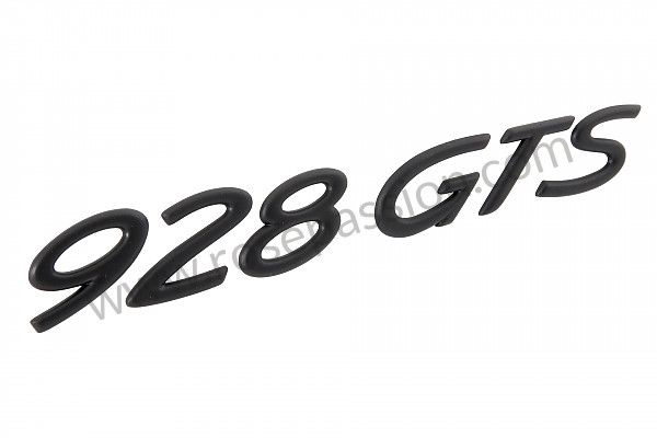 P27939 - Schriftzug 928 gts für Porsche 928 • 1993 • 928 gts • Coupe • Automatikgetriebe