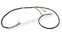 P28721 - Tramo de cables para Porsche 928 • 1981 • 928 4.5 • Coupe • Caja manual de 5 velocidades