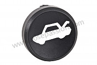 P28973 - Cap with symbol for Porsche 928 • 1993 • 928 gts • Coupe • Automatic gearbox