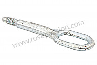 P29719 - Towing lug for Porsche 928 • 1986 • 928 4.7s2 • Coupe • Manual gearbox, 5 speed