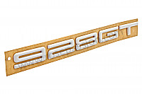 P29856 - Logo gt for Porsche 928 • 1989 • 928 cs • Coupe • Manual gearbox, 5 speed