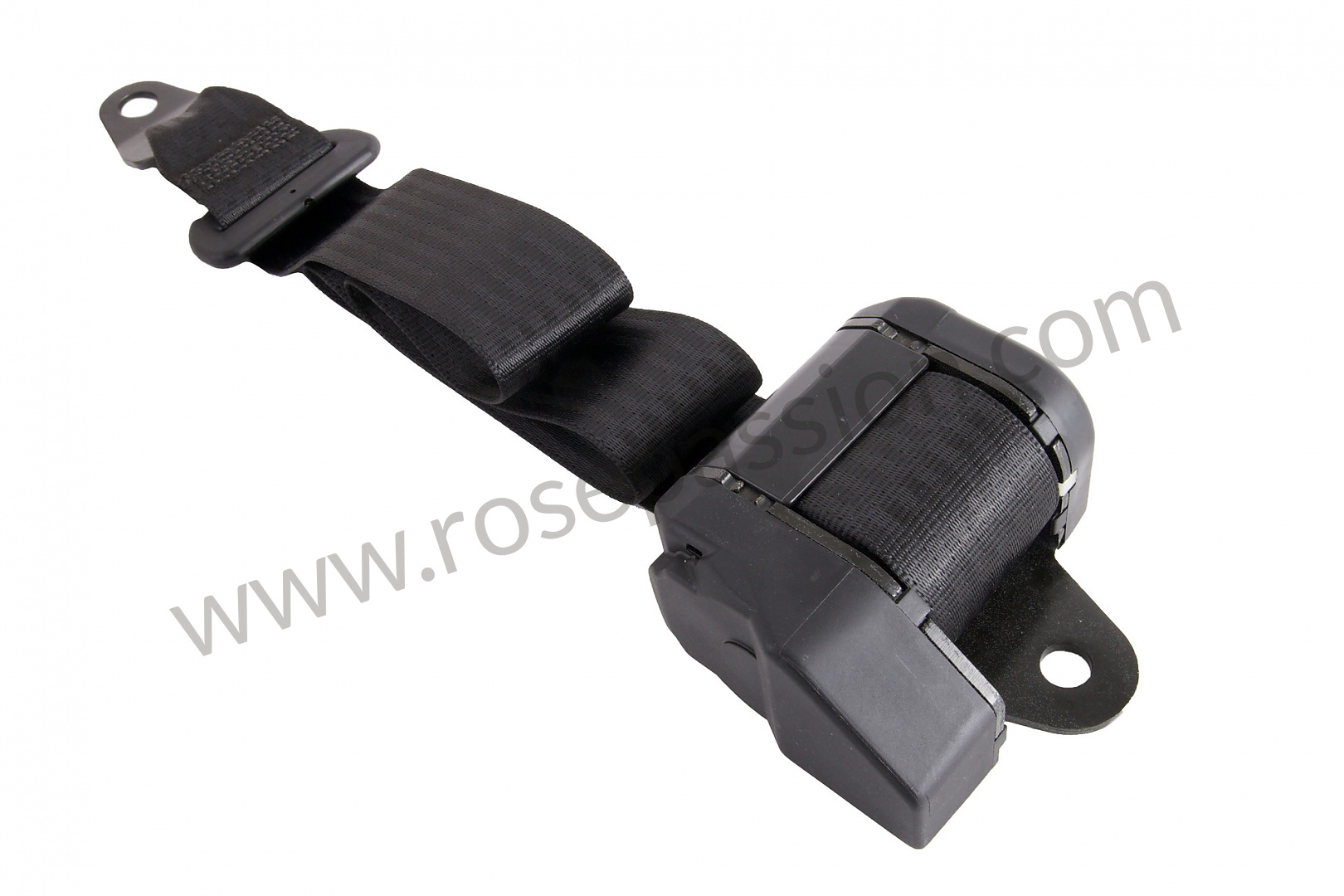 Seat Belt Black Black Option: Automatical Safety Belt, 3 Point, Rear (Option code: M335)