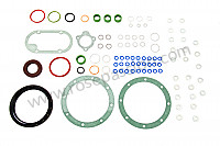 P30008 - Set of seals for Porsche 964 / 911 Carrera 2/4 • 1993 • 964 carrera 2 • Coupe • Manual gearbox, 5 speed