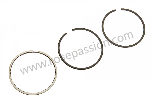 P71393 - Set of rings for a piston for Porsche 911 G • 1976 • 3.0 carrera • Targa • Manual gearbox, 4 speed
