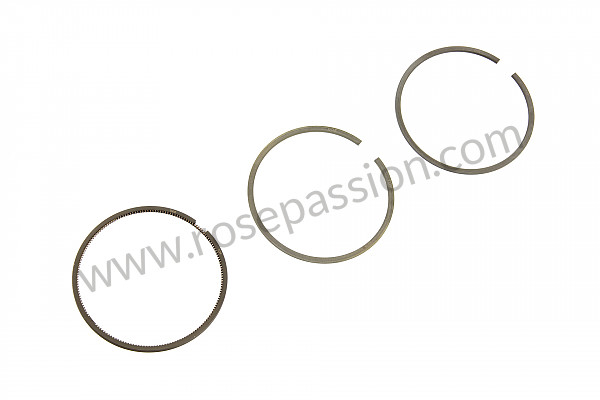 P30147 - Set of piston rings for Porsche 