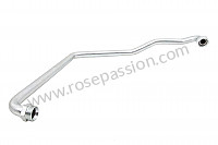 P30394 - Oil pipe for Porsche 911 Turbo / 911T / GT2 / 965 • 1989 • 3.3 turbo • Cabrio • Manual gearbox, 5 speed