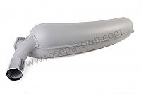 P30701 - Exhaust silencer for Porsche 911 G • 1979 • 3.0sc • Coupe • Manual gearbox, 5 speed