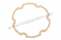 P31122 - Gasket for Porsche 911 Turbo / 911T / GT2 / 965 • 1978 • 3.3 turbo • Coupe • Manual gearbox, 4 speed