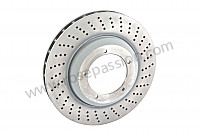 P31160 - Brake disc for Porsche 911 Turbo / 911T / GT2 / 965 • 1986 • 3.3 turbo • Coupe • Manual gearbox, 4 speed