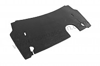P31398 - Damping mat for Porsche 911 Turbo / 911T / GT2 / 965 • 1988 • 3.3 turbo • Cabrio • Manual gearbox, 4 speed