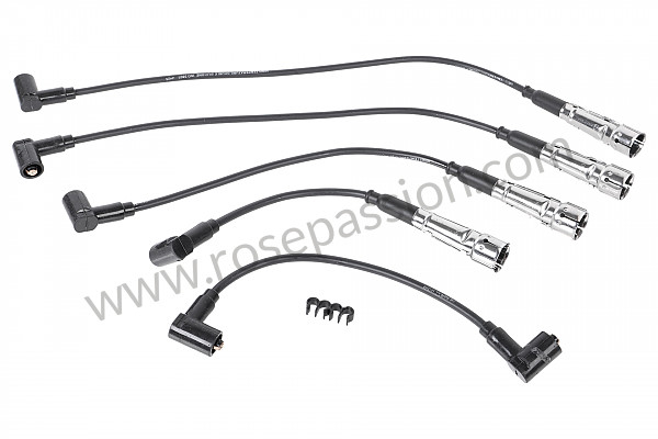 P73134 - Haz de cables de encendido completo para Porsche 924 • 1979 • 924 turbo • Coupe • Caja manual de 5 velocidades