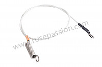 P33264 - Tension rope for Porsche 944 • 1989 • 944 s2 • Cabrio • Manual gearbox, 5 speed