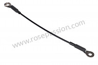 P33265 - Tension rope for Porsche 944 • 1989 • 944 s2 • Cabrio • Manual gearbox, 5 speed
