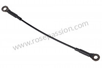 P33265 - Tension rope for Porsche 944 • 1989 • 944 s2 • Cabrio • Manual gearbox, 5 speed