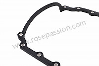 P33813 - Oil sump gasket for Porsche 944 • 1985 • 944 2.5 serie 1 • Coupe • Manual gearbox, 5 speed