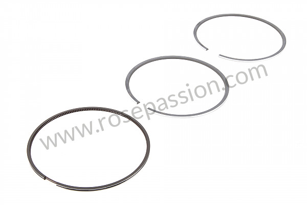 P33918 - Set of piston rings for Porsche 944 • 1991 • 944 s2 • Cabrio • Manual gearbox, 5 speed