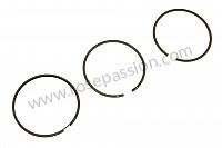 P33920 - Set of rings for a piston for Porsche 928 • 1989 • 928 cs • Coupe • Manual gearbox, 5 speed