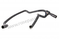P34073 - Water hose for Porsche 944 • 1989 • 944 s2 • Coupe • Manual gearbox, 5 speed