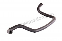 P34076 - Water hose for Porsche 944 • 1989 • 944 s2 • Cabrio • Manual gearbox, 5 speed