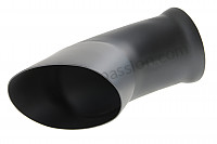 P34371 - Tail pipe for Porsche 