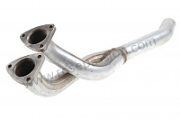 P34390 - Exhaust pipe for Porsche 924 • 1986 • 924s 2.5 • Coupe • Manual gearbox, 5 speed