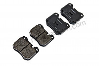 P19850 - Brake pads (full set) for Porsche 924 • 1984 • 924 turbo • Coupe • Manual gearbox, 5 speed