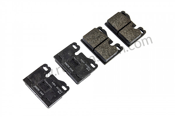 P71301 - Brake pads (full set) for Porsche 924 • 1984 • 924 2.0 • Coupe • Manual gearbox, 5 speed