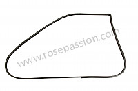 P36747 - Door seal for Porsche 968 • 1993 • 968 • Coupe • Manual gearbox, 6 speed