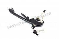 P36838 - Outer door handle for Porsche 944 • 1985 • 944 2.5 serie 2 • Coupe • Automatic gearbox
