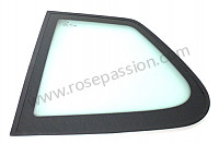 P36867 - Side window for Porsche 968 • 1993 • 968 cs • Coupe • Manual gearbox, 6 speed