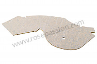 P37810 - Sound absorber for Porsche 944 • 1987 • 944 2.5 • Coupe • Automatic gearbox
