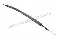 P38053 - Bowden cable for Porsche 924 • 1984 • 924 turbo • Coupe • Manual gearbox, 5 speed