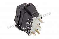 P38523 - Rocker switch for Porsche 944 • 1988 • 944 turbo • Coupe • Manual gearbox, 5 speed