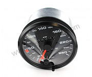 P38780 - Speedometer for Porsche 924 • 1984 • 924 turbo • Coupe • Manual gearbox, 5 speed