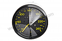 P38781 - Speedometer for Porsche 944 • 1984 • 944 2.5 • Coupe • Automatic gearbox