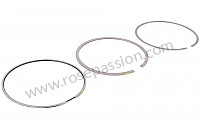 P81887 - Set of piston rings for Porsche Cayenne / 955 / 9PA • 2006 • Cayenne turbo • Automatic gearbox