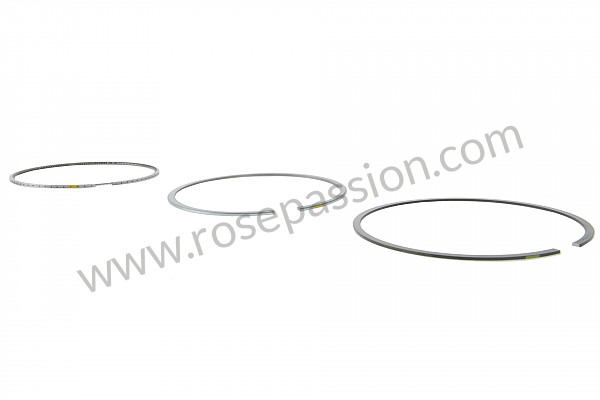 P157462 - Set of piston rings for Porsche Cayenne / 957 / 9PA1 • 2007 • Cayenne turbo • Automatic gearbox