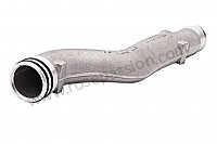 P130957 - Cooling water tube for Porsche Cayenne / 955 / 9PA • 2006 • Cayenne turbo • Automatic gearbox