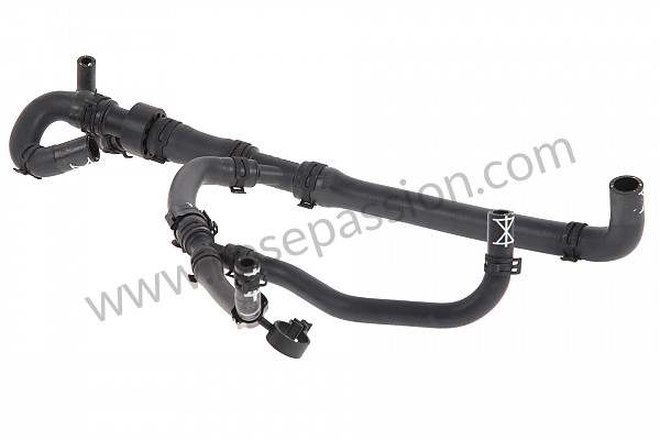 P125300 - Water hose for Porsche Cayenne / 957 / 9PA1 • 2007 • Cayenne turbo • Automatic gearbox