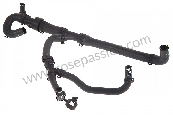 P125300 - Water hose for Porsche Cayenne / 957 / 9PA1 • 2007 • Cayenne turbo • Automatic gearbox