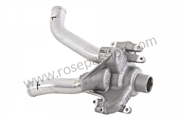 P121064 - Thermostat housing for Porsche Cayenne / 957 / 9PA1 • 2010 • Cayenne turbo • Automatic gearbox