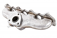 P73557 - Exhaust manifold for Porsche Cayenne / 955 / 9PA • 2004 • Cayenne turbo • Automatic gearbox